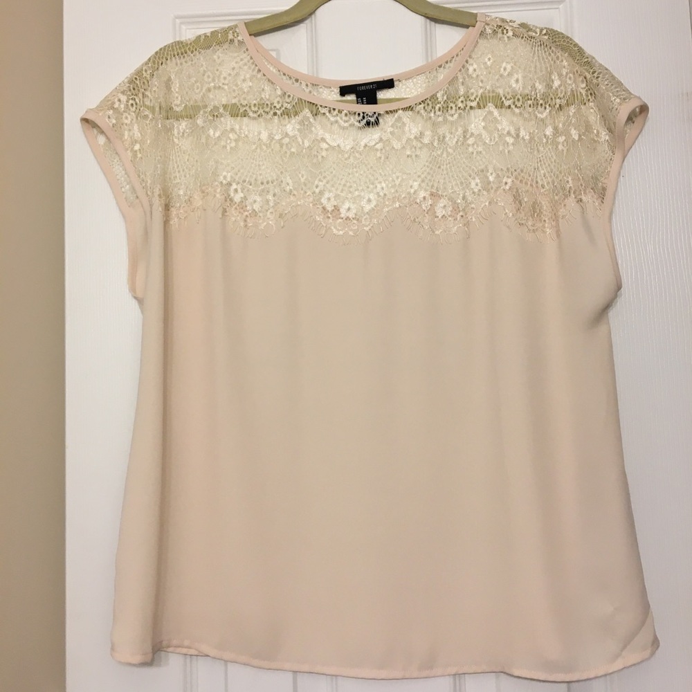 XXI forever 21 lace blouse